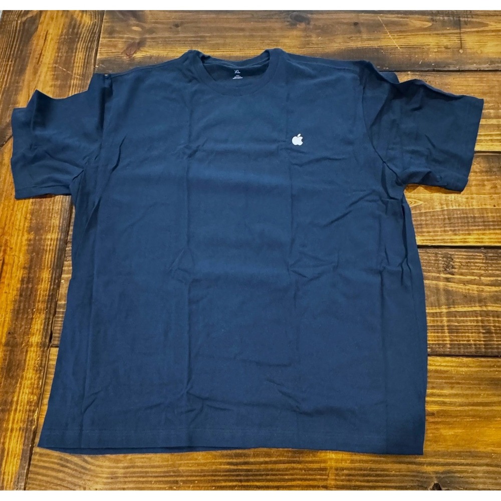 Apple Employee Shirt Pacific Blue Short Sleeve Logo XL APL7001-19749-PABL NIP